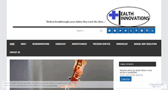 Desktop Screenshot of health-innovations.org